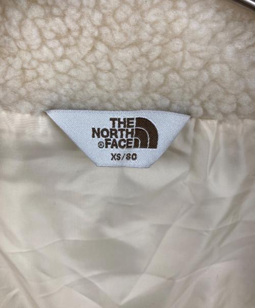NORTH FACE WHITE LABEL（ノースフェイスホワイトレーベル）NORTH FACE WHITE LABEL (ノースフェイスホワイトレーベル) CHENA FLEECE COAT アイボリー サイズ:XSの古着・服飾アイテム