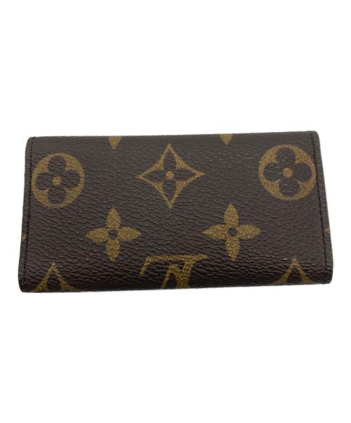 LOUIS VUITTON（ルイ ヴィトン）LOUIS VUITTON (ルイ ヴィトン) キーケース　モノグラム　ミュルティクレ4 ブラウンの古着・服飾アイテム