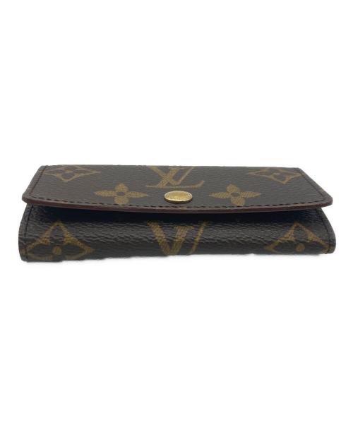 LOUIS VUITTON（ルイ ヴィトン）LOUIS VUITTON (ルイ ヴィトン) キーケース　モノグラム　ミュルティクレ4 ブラウンの古着・服飾アイテム