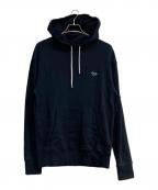 maison kitsuneメゾンキツネ）の古着「ベイビーフォックスパッチプルオーバーパーカー」｜ブラック