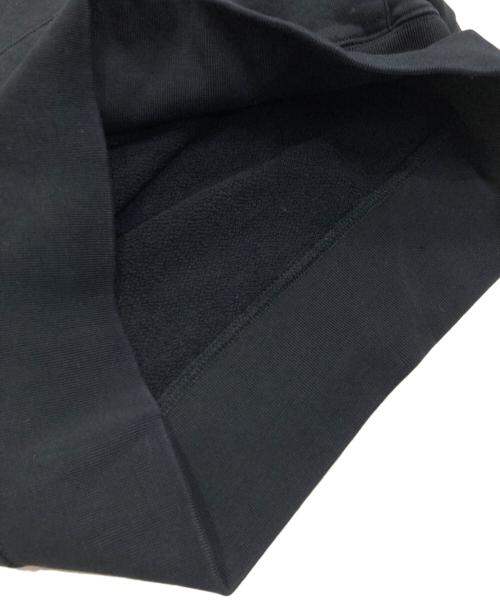 maison kitsune（メゾンキツネ）MAISON KITSUNE (メゾンキツネ) ベイビーフォックスパッチプルオーバーパーカー ブラック サイズ:Lの古着・服飾アイテム