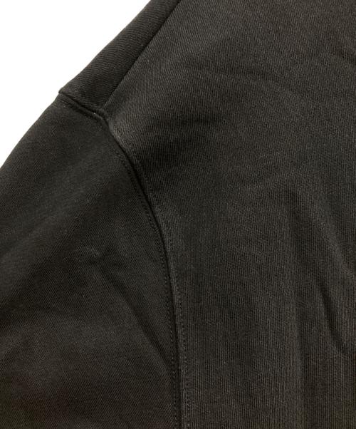 maison kitsune（メゾンキツネ）MAISON KITSUNE (メゾンキツネ) ベイビーフォックスパッチプルオーバーパーカー ブラック サイズ:Lの古着・服飾アイテム