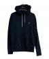 MAISON KITSUNE（メゾンキツネ）の古着「ベイビーフォックスパッチプルオーバーパーカー」｜ブラック