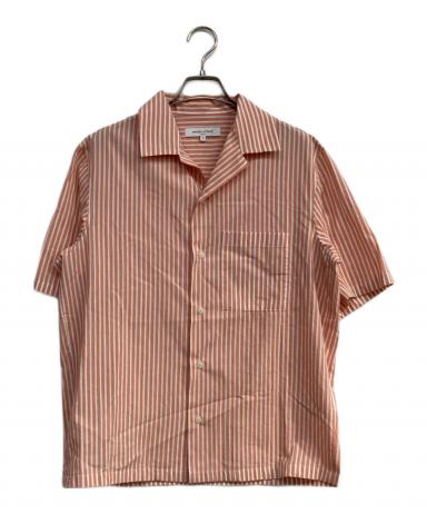 中古・古着通販】MAISON KITSUNE (メゾンキツネ) ストライプ半袖シャツ