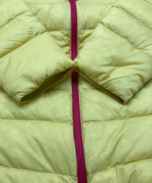 MARMOT（マーモット）MARMOT (マーモット) Lance Down Hoodie レッド×イエロー サイズ:XXLの古着・服飾アイテム