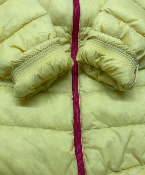 MARMOT（マーモット）MARMOT (マーモット) Lance Down Hoodie レッド×イエロー サイズ:XXLの古着・服飾アイテム