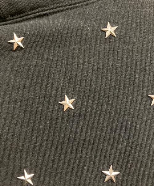 SUPREME（シュプリーム）Supreme (シュプリーム) Stars Studded Hooded Sweatshirt ブラック サイズ:Sの古着・服飾アイテム