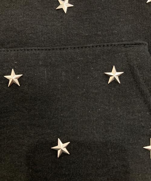 SUPREME（シュプリーム）Supreme (シュプリーム) Stars Studded Hooded Sweatshirt ブラック サイズ:Sの古着・服飾アイテム