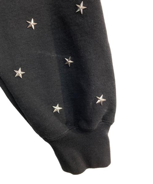 SUPREME（シュプリーム）Supreme (シュプリーム) Stars Studded Hooded Sweatshirt ブラック サイズ:Sの古着・服飾アイテム