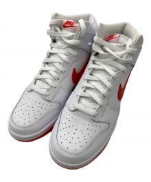 NIKE（ナイキ）の古着「ハイカットスニーカー」｜ホワイト×オレンジ