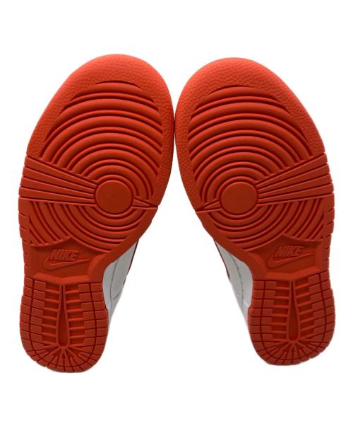 NIKE（ナイキ）NIKE (ナイキ) ハイカットスニーカー ホワイト×オレンジ サイズ:27.5㎝ 未使用品の古着・服飾アイテム