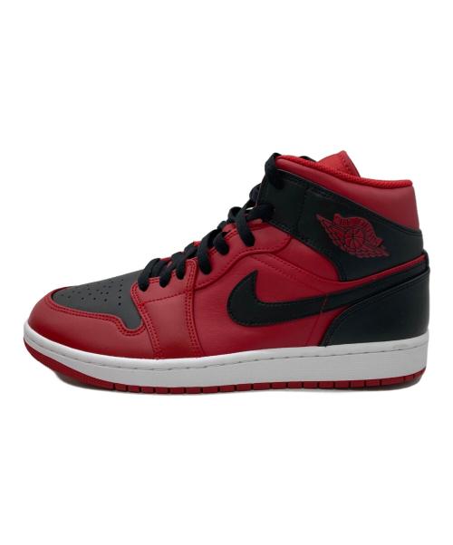 NIKE（ナイキ）NIKE (ナイキ) Air Jordan 1 Mid レッド×ブラック サイズ:28㎝ 未使用品の古着・服飾アイテム