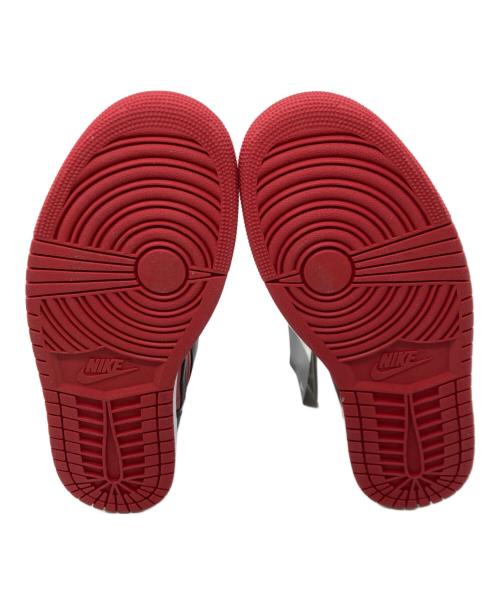 NIKE（ナイキ）NIKE (ナイキ) Air Jordan 1 Mid レッド×ブラック サイズ:28㎝ 未使用品の古着・服飾アイテム