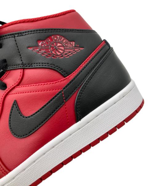 NIKE（ナイキ）NIKE (ナイキ) Air Jordan 1 Mid レッド×ブラック サイズ:28㎝ 未使用品の古着・服飾アイテム