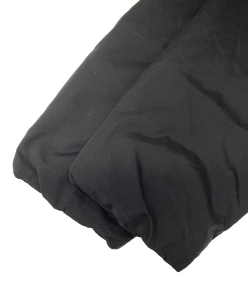 The Loft labo（ザロフトラボ）THE LOFT LABO (ザロフトラボ) NO COLLAR DOWN CARDIGAN ブラックの古着・服飾アイテム