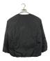 THE LOFT LABO (ザロフトラボ) NO COLLAR DOWN CARDIGAN ブラック：12000円