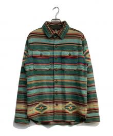 RRL（ダブルアールエル）の古着「セラーペワークシャツ」｜ブルー