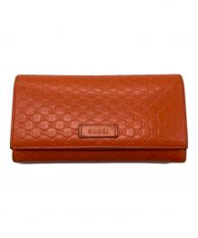 GUCCI（グッチ）の古着「長財布」｜オレンジ