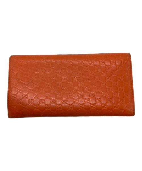 GUCCI（グッチ）GUCCI (グッチ) 長財布 オレンジの古着・服飾アイテム