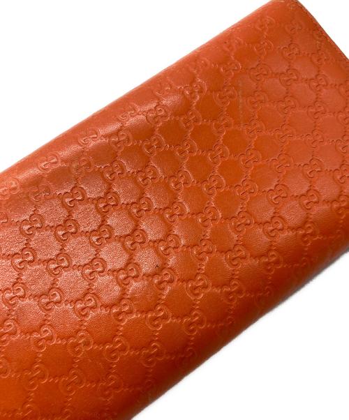 GUCCI（グッチ）GUCCI (グッチ) 長財布 オレンジの古着・服飾アイテム