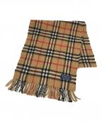 Burberry'sバーバリーズ）の古着「ノバチェックマフラー」｜ブラウン