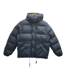 POLO RALPH LAUREN（ポロ・ラルフローレン）の古着「2WAYダウンジャケット」｜ネイビー