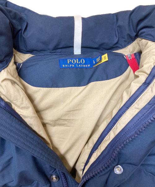 POLO RALPH LAUREN（ポロ・ラルフローレン）POLO RALPH LAUREN (ポロ・ラルフローレン) 2WAYダウンジャケット ネイビー サイズ:Lの古着・服飾アイテム