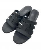 HERMESエルメス）の古着「Amica sandal」｜ブラック