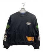 BORN X RAISED×Mr Cartoonボーン レイズド×ミスターカートゥーン）の古着「プリントスウェット」｜ブラック