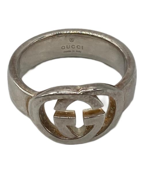 GUCCI（グッチ）GUCCI (グッチ) インターロッキングGリング シルバー サイズ:11(実寸10.5号)の古着・服飾アイテム