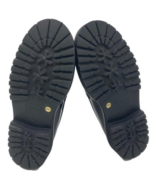 UNITED ARROWS（ユナイテッドアローズ）UNITED ARROWS (ユナイテッドアローズ) TRI/SOLE LOAFERS ブラック サイズ:36 1/2の古着・服飾アイテム