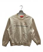SUPREMEシュプリーム）の古着「shop small box crewneck」｜アイボリー