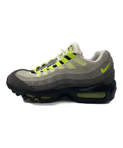 NIKE（ナイキ）NIKE (ナイキ) AIR MAX95 OG グレー×グリーン サイズ:26cmの古着・服飾アイテム