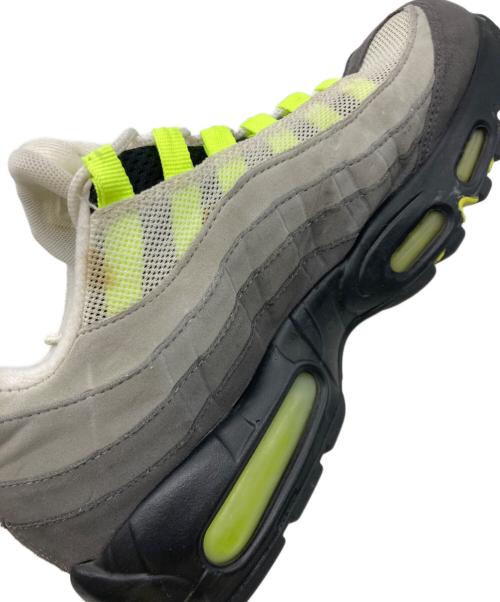 NIKE（ナイキ）NIKE (ナイキ) AIR MAX95 OG グレー×グリーン サイズ:26cmの古着・服飾アイテム