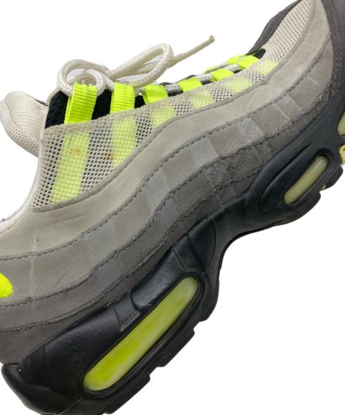 NIKE（ナイキ）NIKE (ナイキ) AIR MAX95 OG グレー×グリーン サイズ:26cmの古着・服飾アイテム