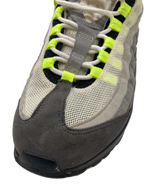 NIKE（ナイキ）NIKE (ナイキ) AIR MAX95 OG グレー×グリーン サイズ:26cmの古着・服飾アイテム