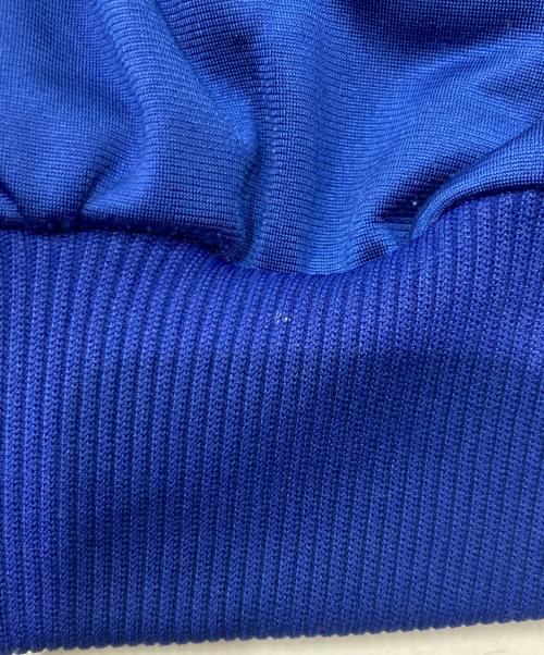 adidas（アディダス）adidas (アディダス) パネルフードトラックジャケット ネイビー×レッド サイズ:4の古着・服飾アイテム