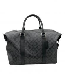 COACH（コーチ）の古着「ボストンバッグ」｜ブラック×グレー