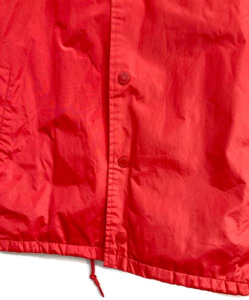 stussy（ステューシー）stussy (ステューシー) ナイロンコーチジャケット レッド サイズ:Sの古着・服飾アイテム