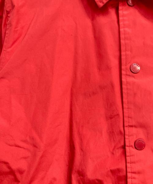 stussy（ステューシー）stussy (ステューシー) ナイロンコーチジャケット レッド サイズ:Sの古着・服飾アイテム