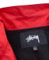 中古・古着 stussy (ステューシー) ナイロンコーチジャケット レッド サイズ:S：8000円