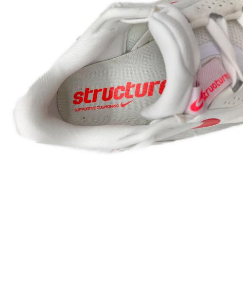 NIKE（ナイキ）NIKE (ナイキ) STRUCTURE26 WIDE ホワイト サイズ:26.5cm 未使用品の古着・服飾アイテム