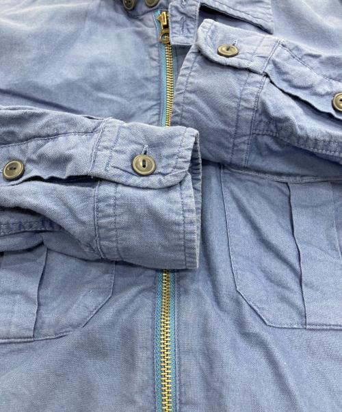 POLO RALPH LAUREN（ポロ・ラルフローレン）POLO RALPH LAUREN (ポロ・ラルフローレン) ワークジャケット ブルー サイズ:Mの古着・服飾アイテム