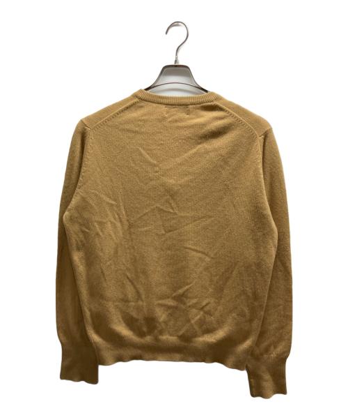 BALLANTYNE（バランタイン）BALLANTYNE (バランタイン) カシミヤVネックニット ブラウン サイズ:42の古着・服飾アイテム