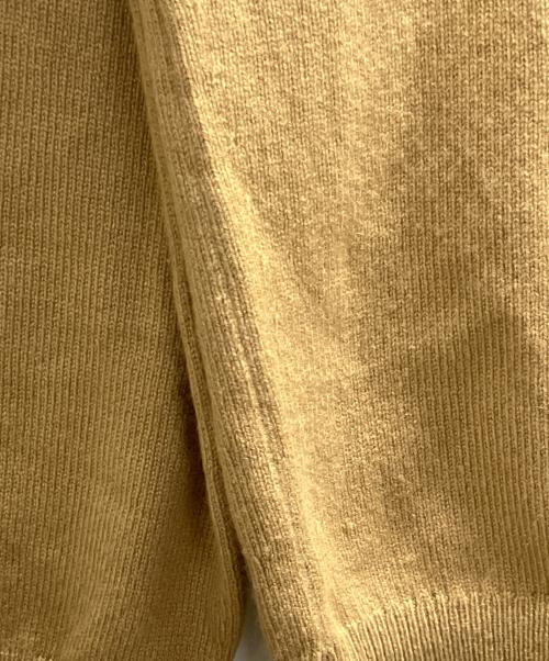 BALLANTYNE（バランタイン）BALLANTYNE (バランタイン) カシミヤVネックニット ブラウン サイズ:42の古着・服飾アイテム