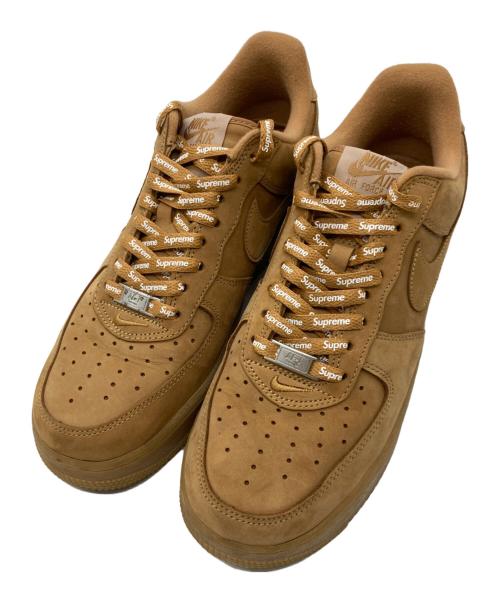 NIKE（ナイキ）NIKE (ナイキ) SUPREME (シュプリーム) AIR FORCE 1 LOW W/SUPREME ブラウン サイズ:27cmの古着・服飾アイテム