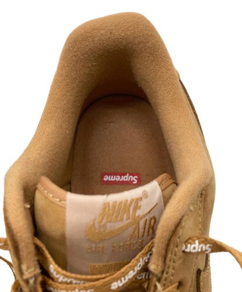 NIKE（ナイキ）NIKE (ナイキ) SUPREME (シュプリーム) AIR FORCE 1 LOW W/SUPREME ブラウン サイズ:27cmの古着・服飾アイテム