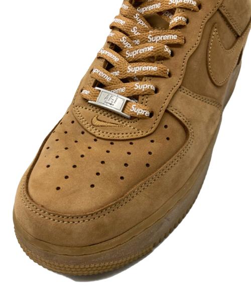 NIKE（ナイキ）NIKE (ナイキ) SUPREME (シュプリーム) AIR FORCE 1 LOW W/SUPREME ブラウン サイズ:27cmの古着・服飾アイテム