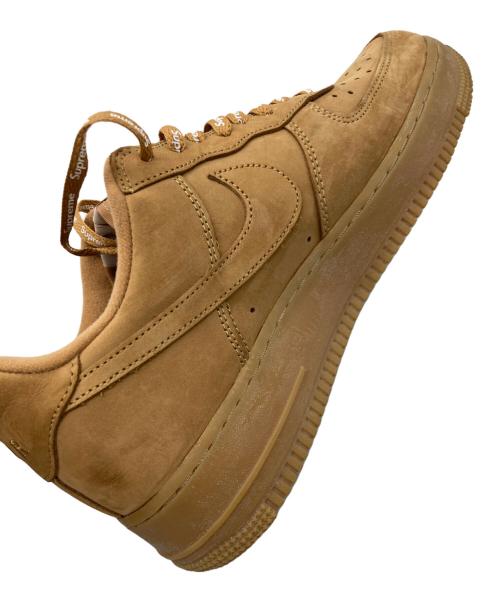 NIKE（ナイキ）NIKE (ナイキ) SUPREME (シュプリーム) AIR FORCE 1 LOW W/SUPREME ブラウン サイズ:27cmの古着・服飾アイテム