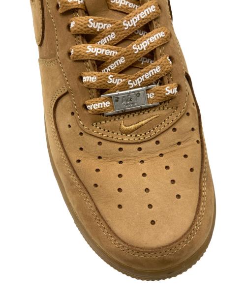 NIKE（ナイキ）NIKE (ナイキ) SUPREME (シュプリーム) AIR FORCE 1 LOW W/SUPREME ブラウン サイズ:27cmの古着・服飾アイテム